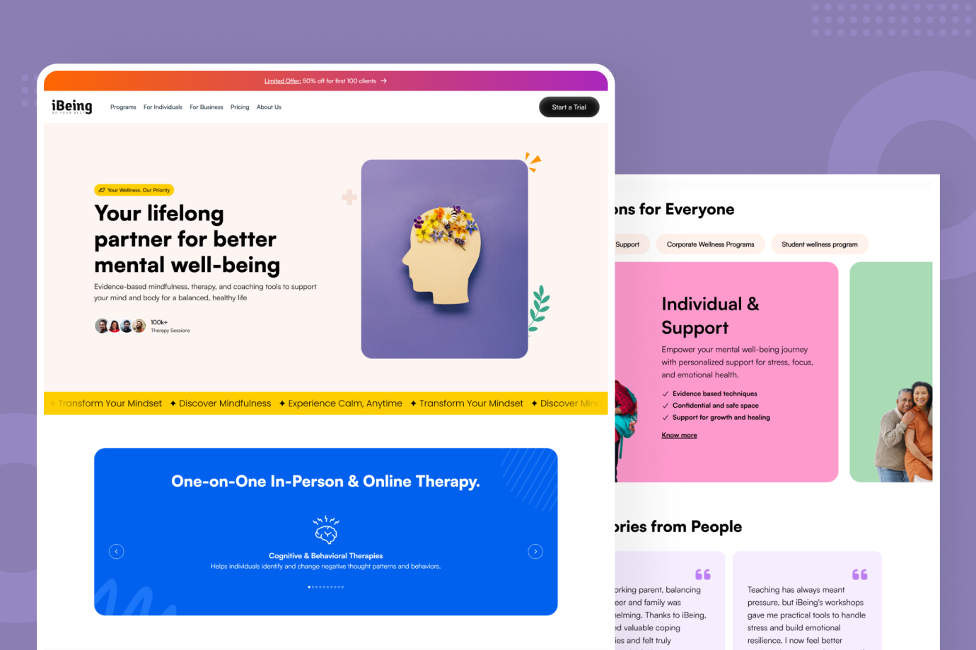 iBeing - Mental Wellness